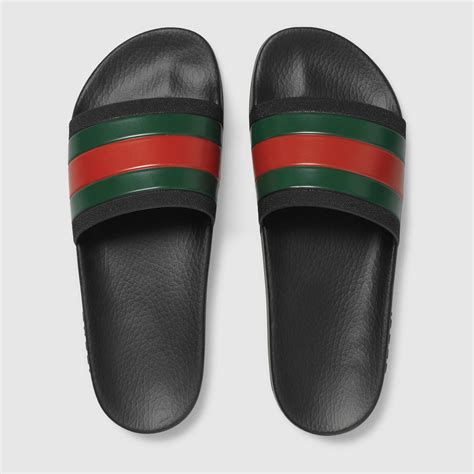 travis scott gucci slides|gucci rubber slides.